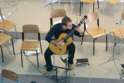 Saggio del Corso di strumento musicale: docente della classe di chitarra, Prof. Raimondo Mantione